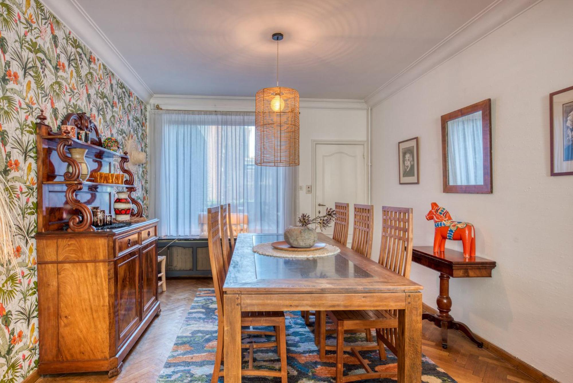 لييج Belle Maison Bourgeoise Partagee De 4 Logements المظهر الخارجي الصورة