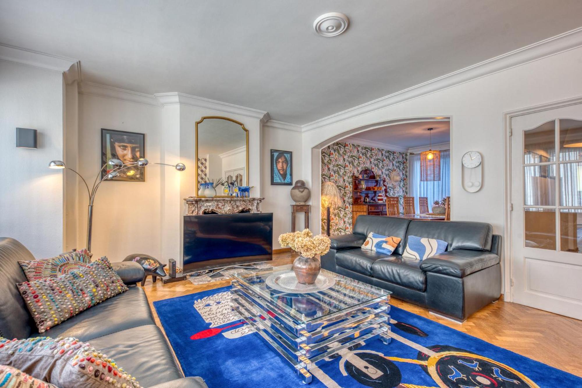 لييج Belle Maison Bourgeoise Partagee De 4 Logements المظهر الخارجي الصورة